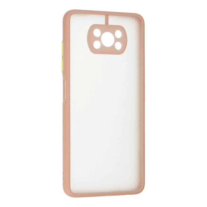 Mey İthalat®   Pocophone X3 Kılıf Montreal Silikon Kapak - Pembe