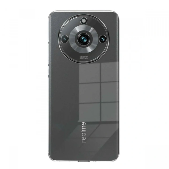 Mey İthalat®  Realme 11 Pro Kılıf Lüx Şeffaf Silikon