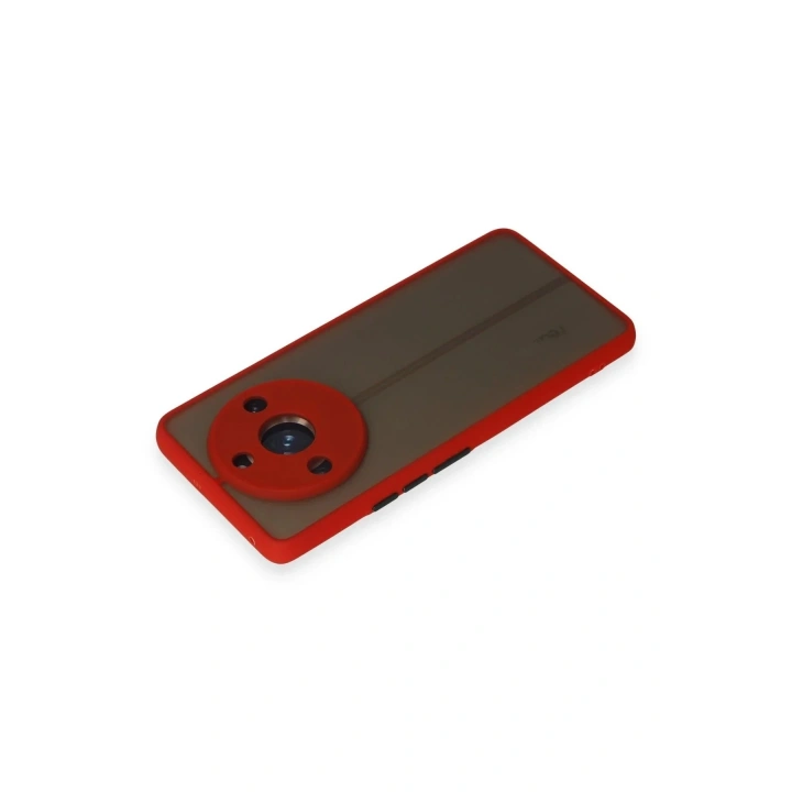 Mey İthalat®  Realme 11 Pro Kılıf Montreal Silikon Kapak - Kırmızı