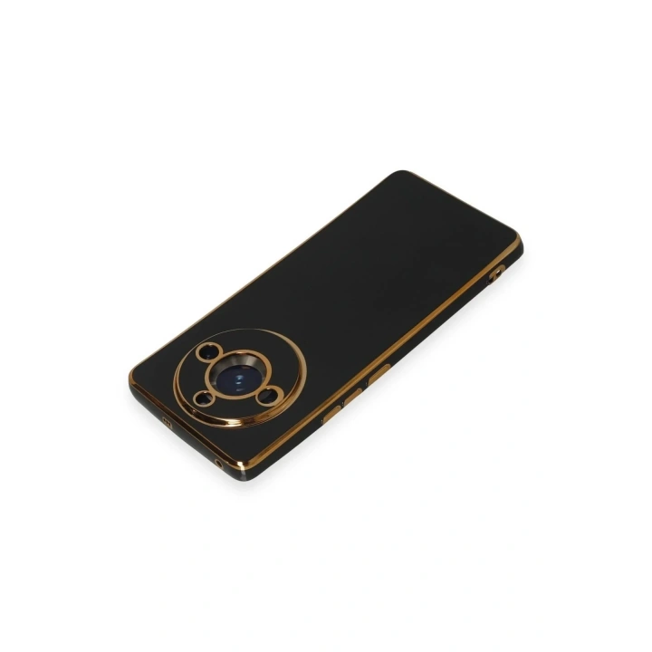 Mey İthalat®  Realme 11 Pro Kılıf Volet Silikon - Siyah