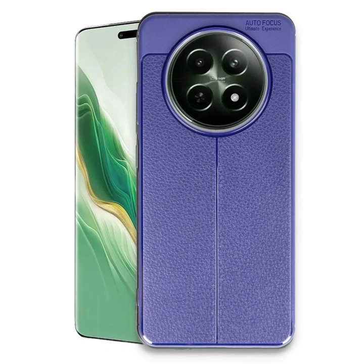 Mey İthalat®  Realme 12 5G Kılıf Auto Focus Kapak - Lacivert