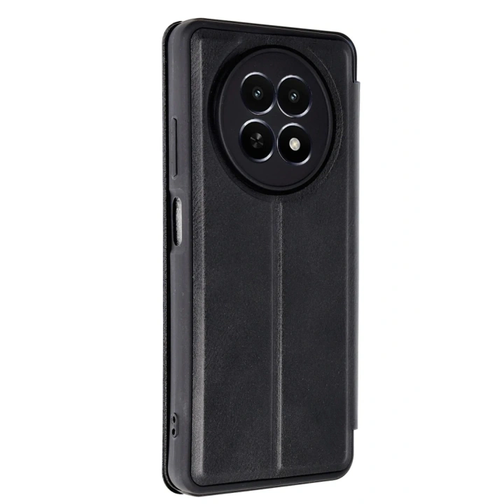 Mey İthalat®  Realme 12 5G Kılıf Flip Cover - Siyah