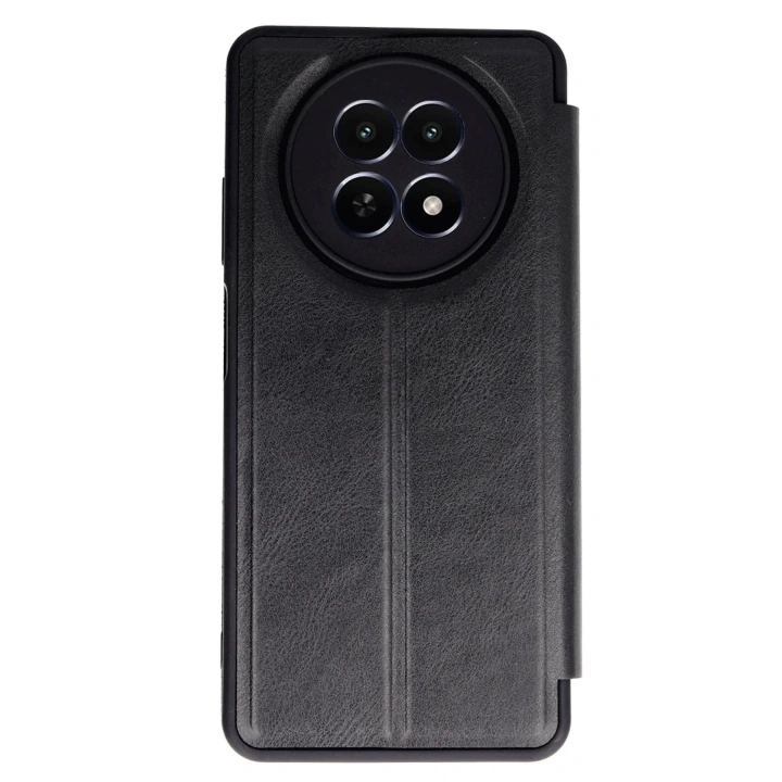 Mey İthalat®  Realme 12 5G Kılıf Flip Cover - Siyah
