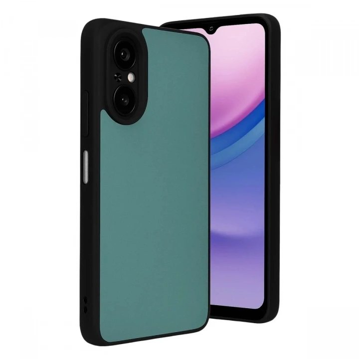 Mey İthalat®  Realme 12 Lite Kılıf Aras Deri Kapak - Açık Yeşil