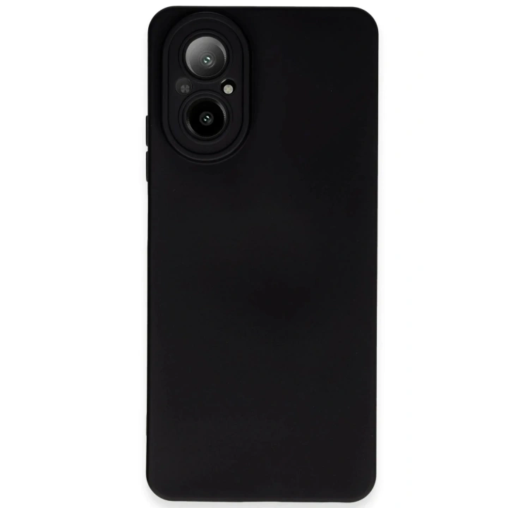 Mey İthalat®  Realme 12 Lite Kılıf Nano içi Kadife Silikon - Siyah