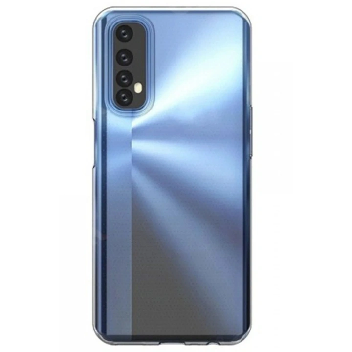 Mey İthalat®  Realme 7 Kılıf Lüx Şeffaf Silikon