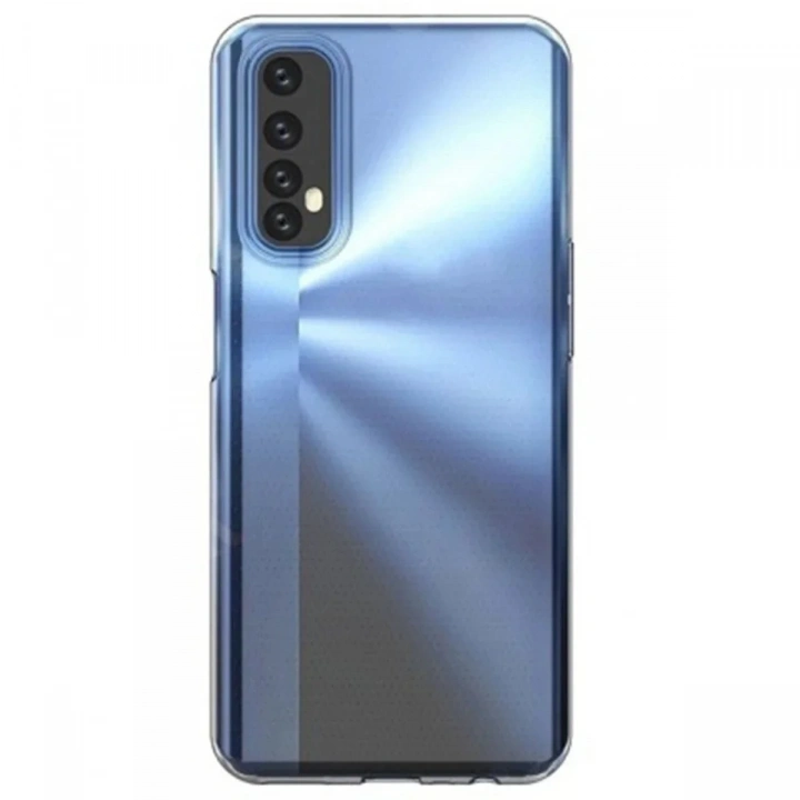 Mey İthalat®  Realme 7 Kılıf Lüx Şeffaf Silikon