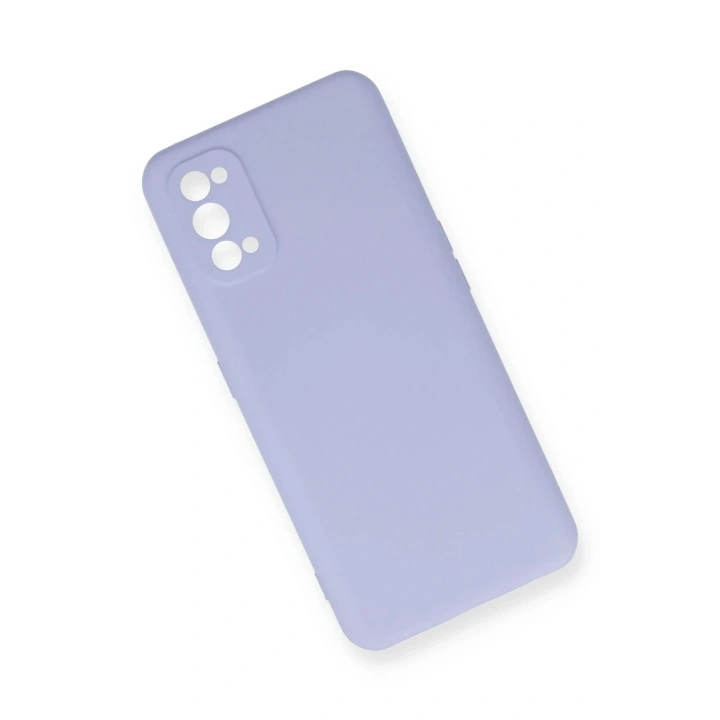 Mey İthalat®  Realme 7 Pro Kılıf Nano içi Kadife Silikon - Lila