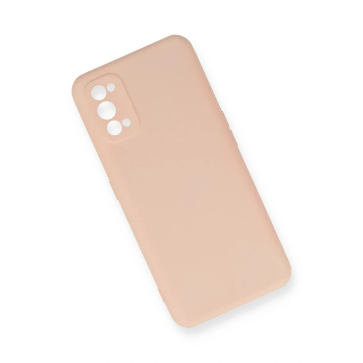 Mey İthalat®  Realme 7 Pro Kılıf Nano içi Kadife Silikon - Pudra