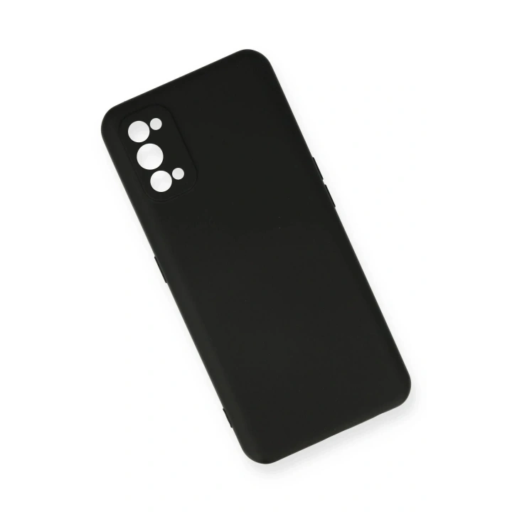 Mey İthalat®  Realme 7 Pro Kılıf Nano içi Kadife Silikon - Siyah
