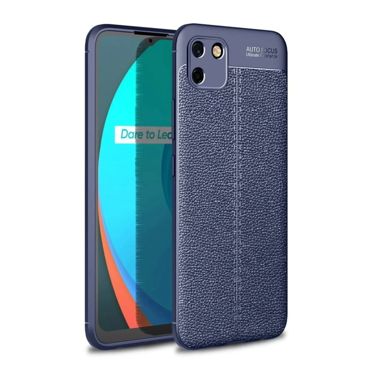 Mey İthalat®  Realme C11 2021 Kılıf Auto Focus Kapak - Lacivert