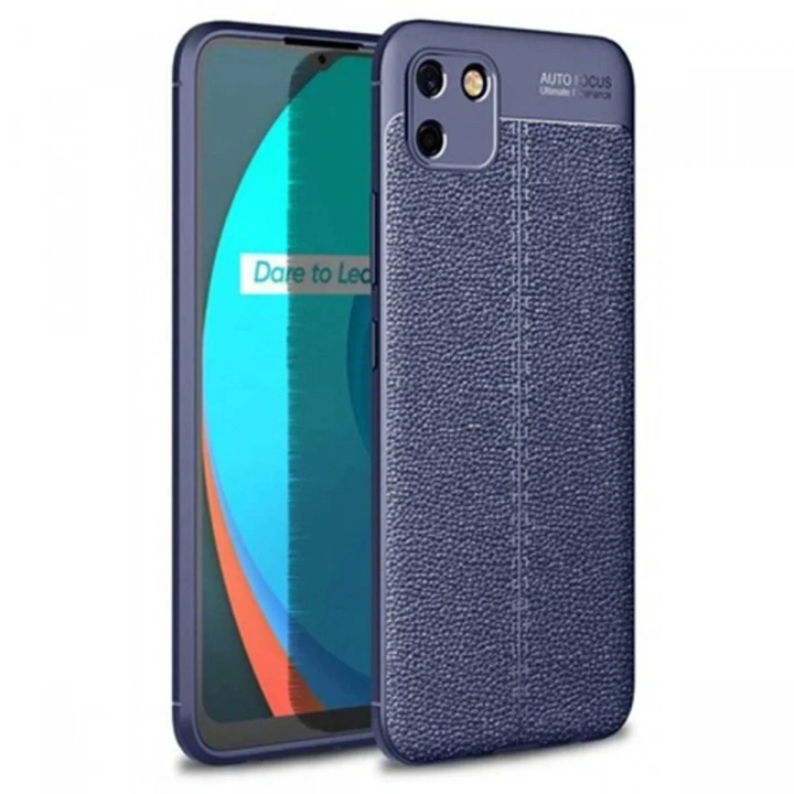 Mey İthalat®  Realme C11 Kılıf Auto Focus Kapak - Lacivert