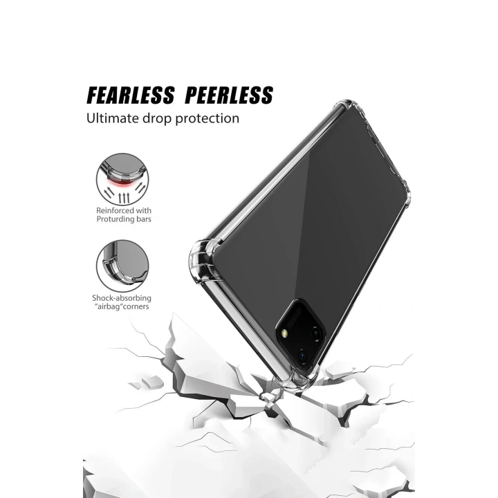 Mey İthalat®  Realme C11 Kılıf Olex Tpu Silikon - Şeffaf