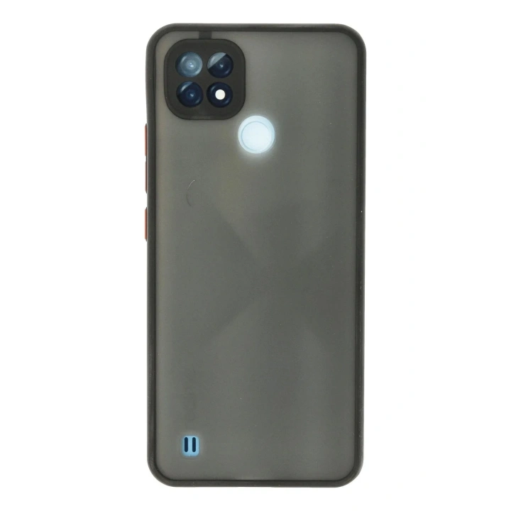 Mey İthalat®  Realme C21 Kılıf Montreal Silikon Kapak - Siyah