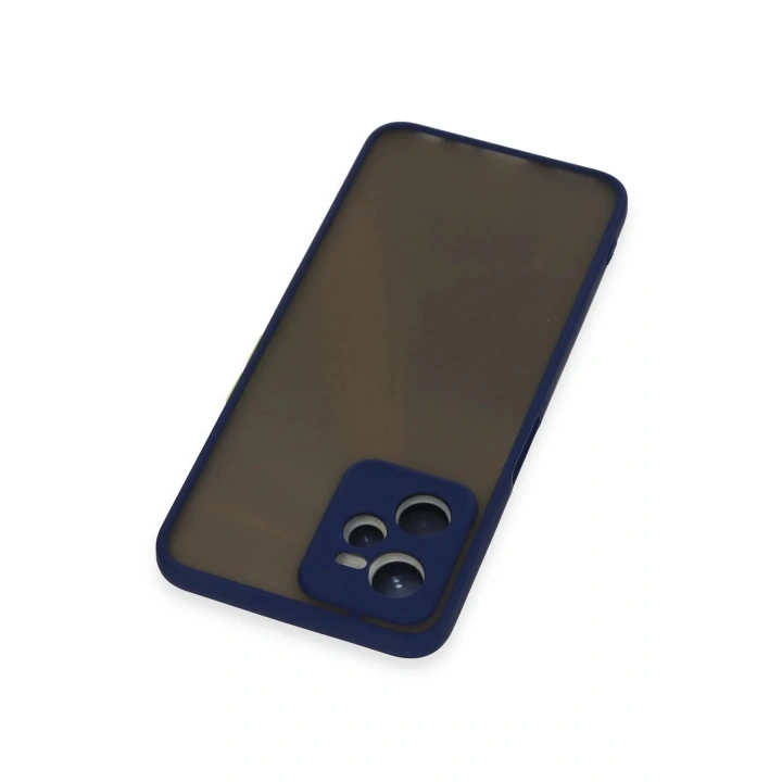 Mey İthalat®  Realme C35 Kılıf Montreal Silikon Kapak - Lacivert