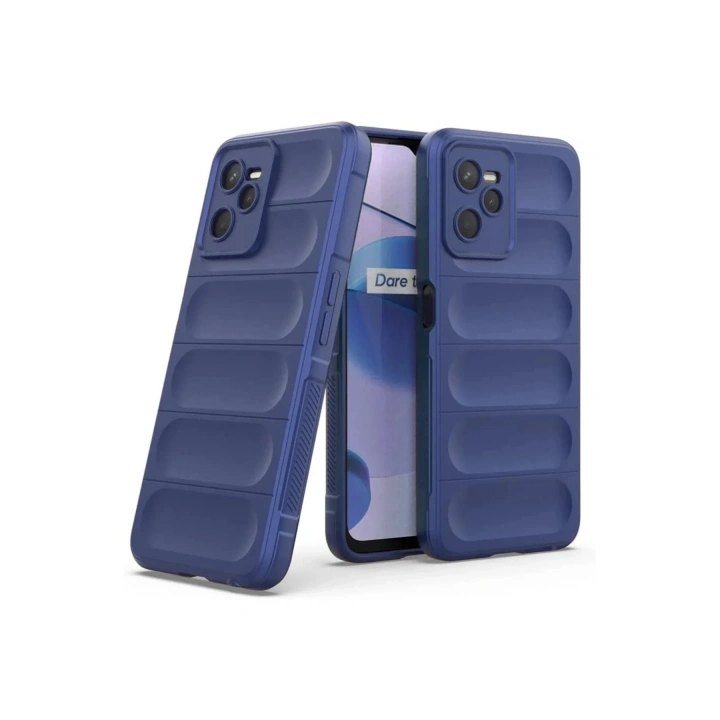 Mey İthalat®  Realme C35 Kılıf Optimum Silikon - Lacivert
