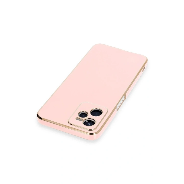 Mey İthalat®  Realme C35 Kılıf Volet Silikon - Pembe