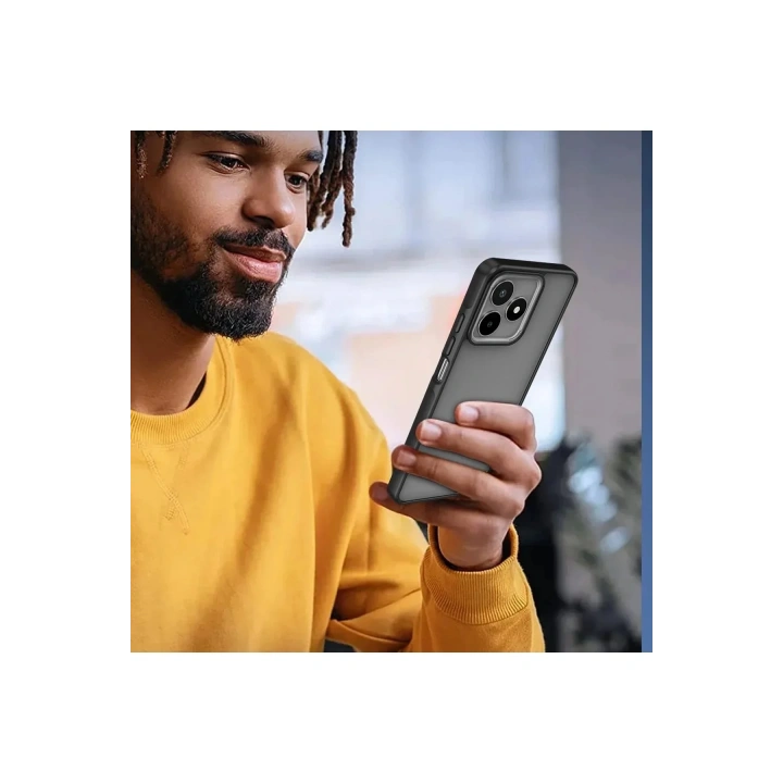 Mey İthalat®  Realme C53 Kılıf Elegant Kapak - Pudra