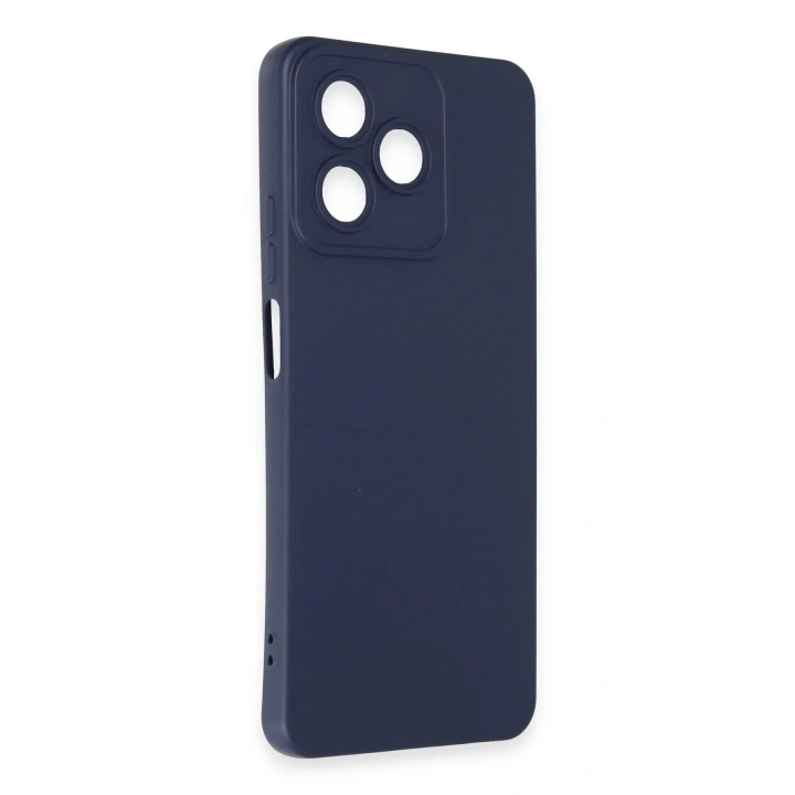 Mey İthalat®  Realme C53 Kılıf Nano içi Kadife Silikon - Lacivert