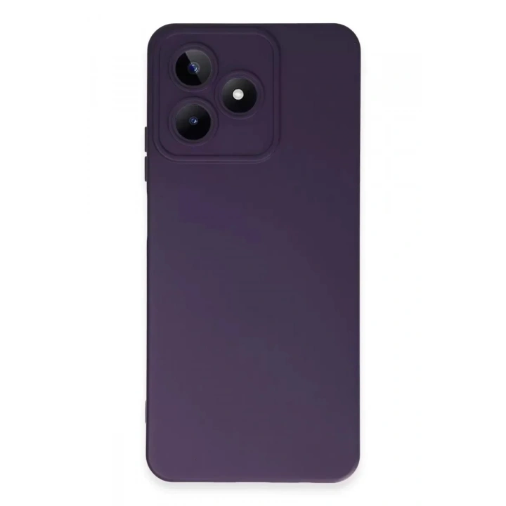 Mey İthalat®  Realme C53 Kılıf Nano içi Kadife Silikon - Mor