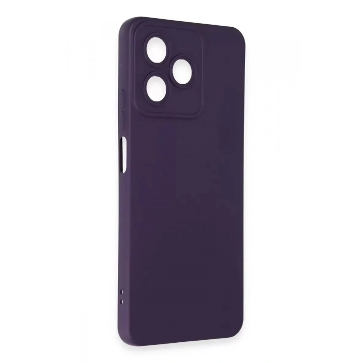 Mey İthalat®  Realme C53 Kılıf Nano içi Kadife Silikon - Mor