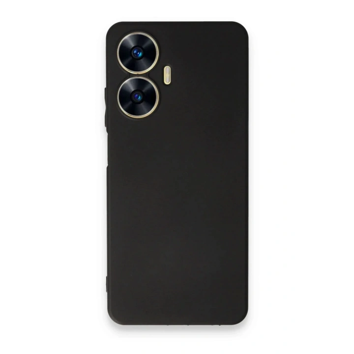 Mey İthalat®  Realme C55 Kılıf First Silikon - Siyah