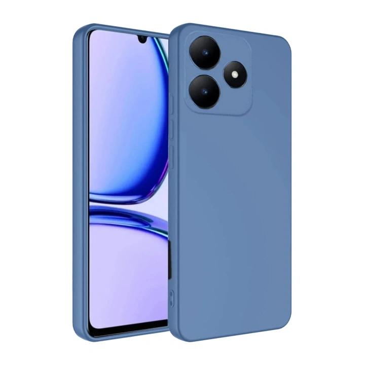 Mey İthalat®  Realme C61 Kılıf First Silikon - Mavi