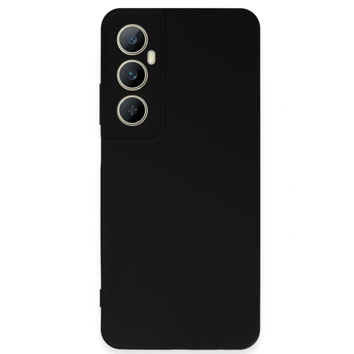 Mey İthalat®  Realme C65 Kılıf First Silikon - Siyah
