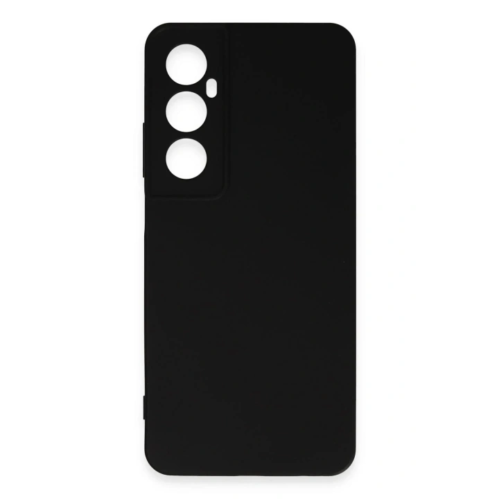 Mey İthalat®  Realme C65 Kılıf First Silikon - Siyah