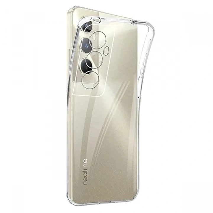 Mey İthalat®  Realme C65 Kılıf Lüx Şeffaf Silikon
