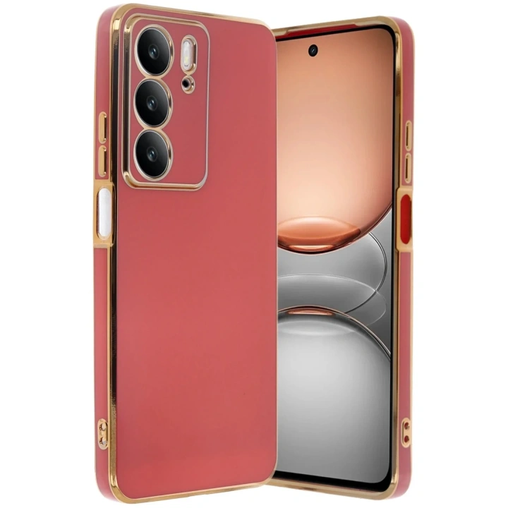Mey İthalat®  Realme C75 4G Kılıf Volet Silikon - Kırmızı