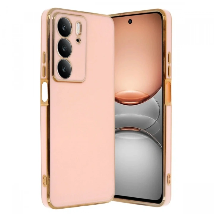 Mey İthalat®  Realme C75 4G Kılıf Volet Silikon - Pembe