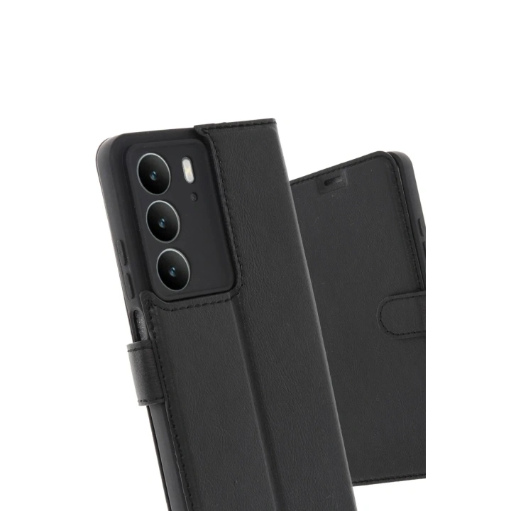 Mey İthalat®  Realme C75 4G Trend S Plus Kapaklı Kılıf - Siyah