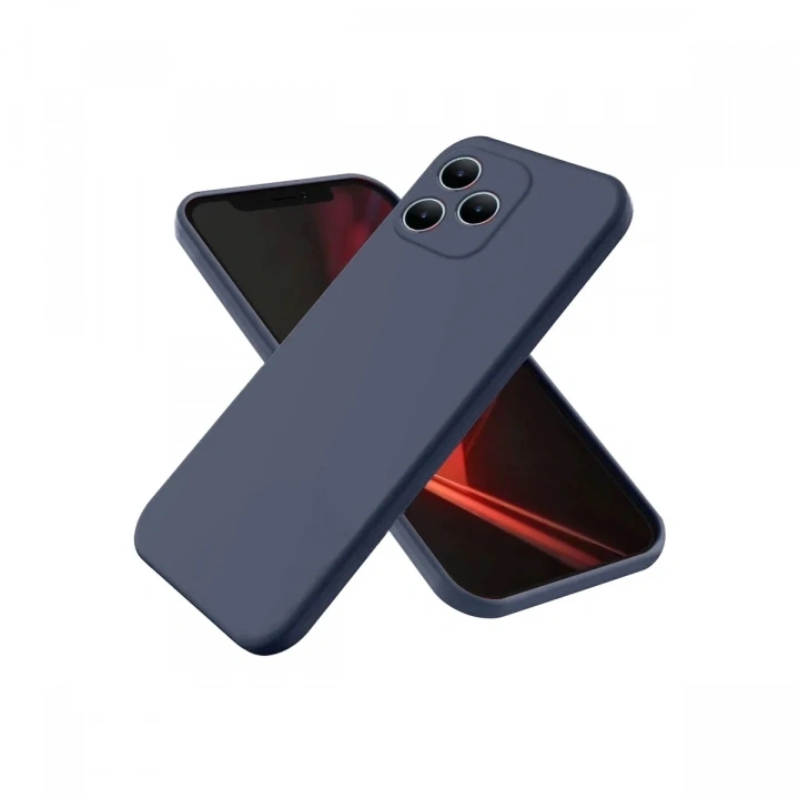 Mey İthalat®  Realme Note 50 4G Kılıf First Silikon - Lacivert