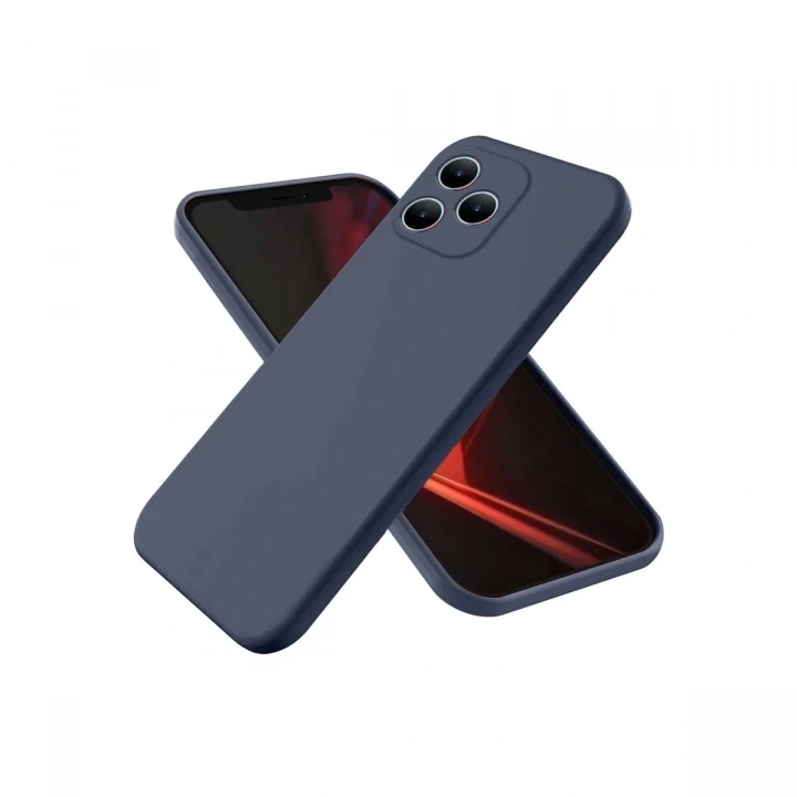 Mey İthalat®  Realme Note 50 4G Kılıf First Silikon - Lacivert