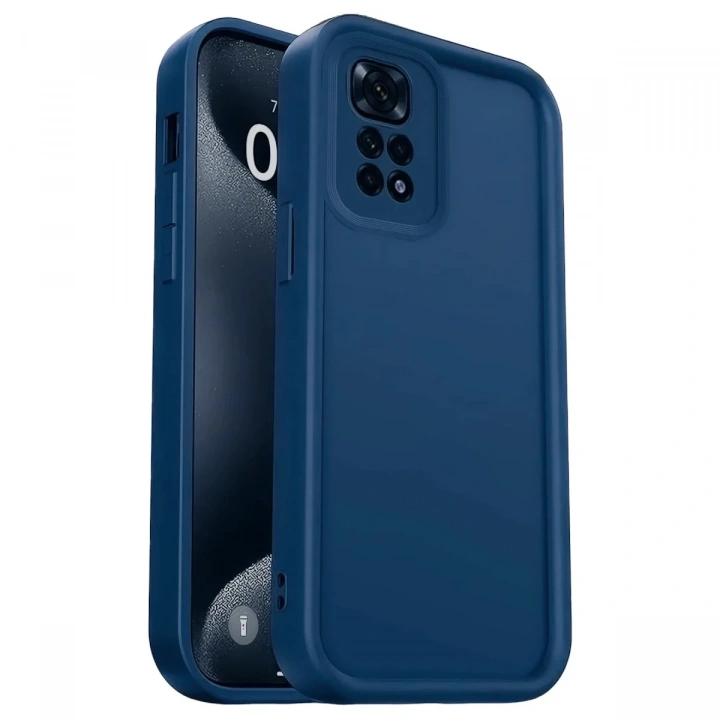 Mey İthalat®   Redmi 10 2022 Kılıf Viera Silikon - Lacivert