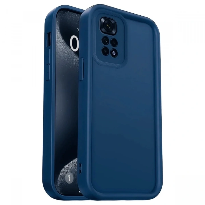 Mey İthalat®   Redmi 10 2022 Kılıf Viera Silikon - Lacivert