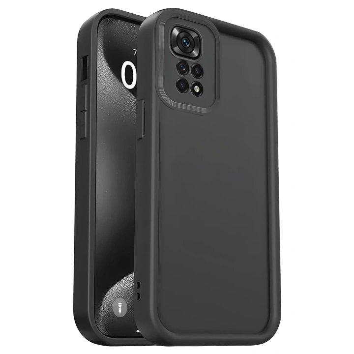 Mey İthalat®   Redmi 10 2022 Kılıf Viera Silikon - Siyah