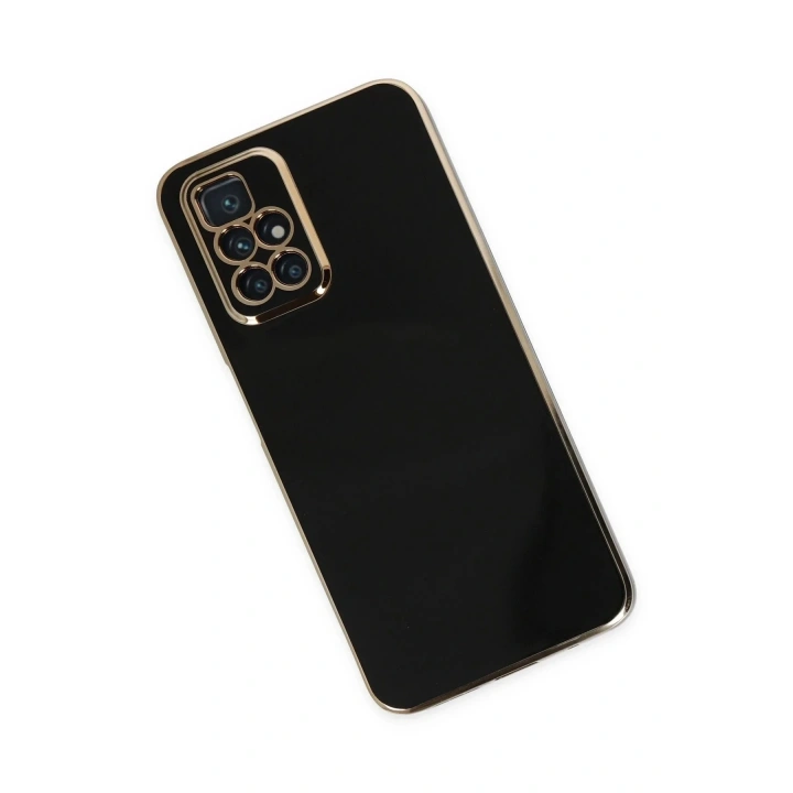 Mey İthalat®   Redmi 10 2022 Kılıf Volet Silikon - Siyah