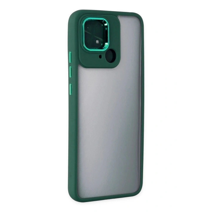 Mey İthalat®   Redmi 10C Kılıf Dora Kapak - Haki Yeşil