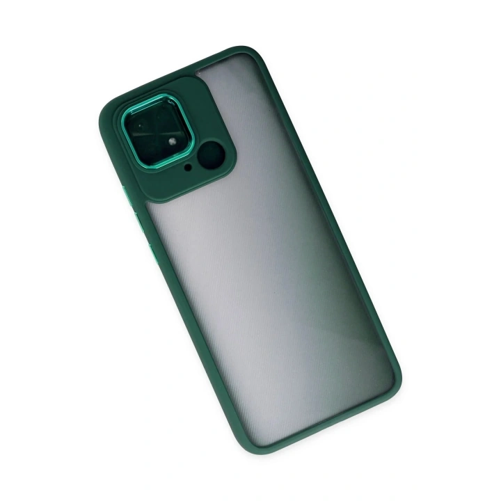 Mey İthalat®   Redmi 10C Kılıf Dora Kapak - Haki Yeşil