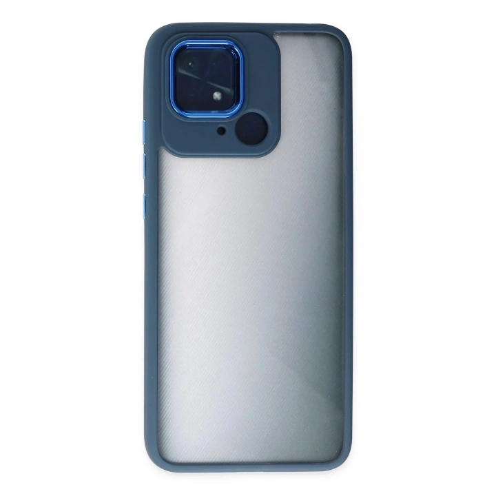 Mey İthalat®   Redmi 10C Kılıf Dora Kapak - Mavi