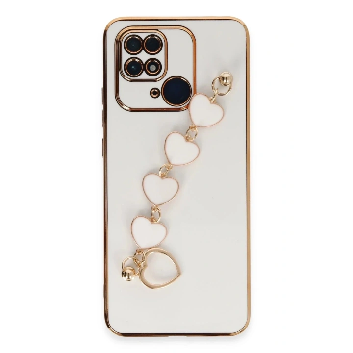 Mey İthalat®   Redmi 10C Kılıf Esila Silikon - Beyaz