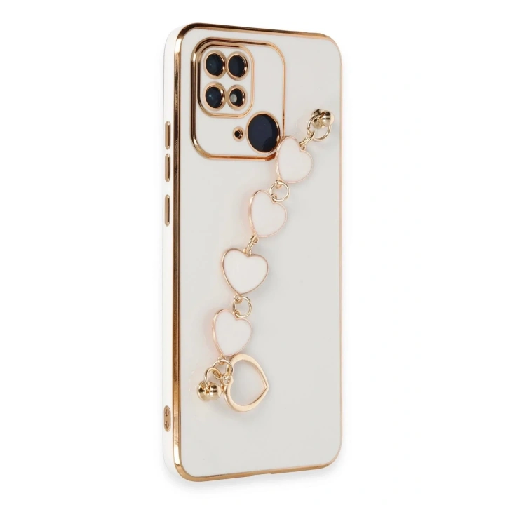 Mey İthalat®   Redmi 10C Kılıf Esila Silikon - Beyaz