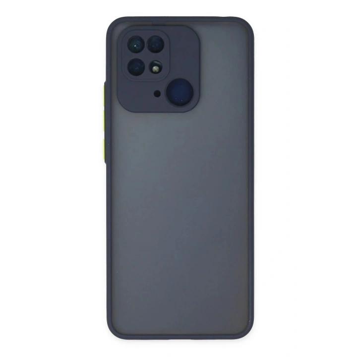 Mey İthalat®   Redmi 10C Kılıf Montreal Silikon Kapak - Lacivert