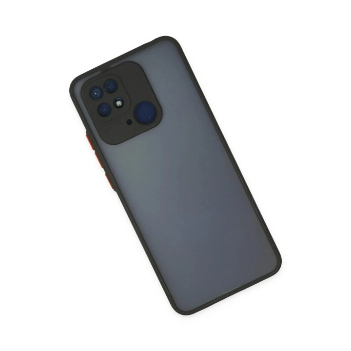 Mey İthalat®   Redmi 10C Kılıf Montreal Silikon Kapak - Siyah