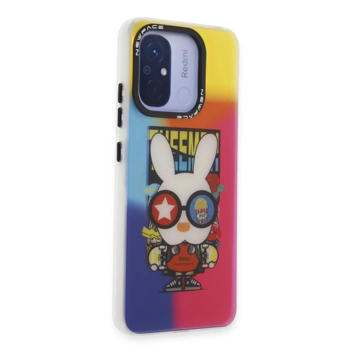 Mey İthalat®   Redmi 12C Kılıf Estoril Desenli Kapak - Estoril - 10