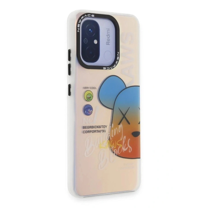 Mey İthalat®   Redmi 12C Kılıf Estoril Desenli Kapak - Estoril - 6