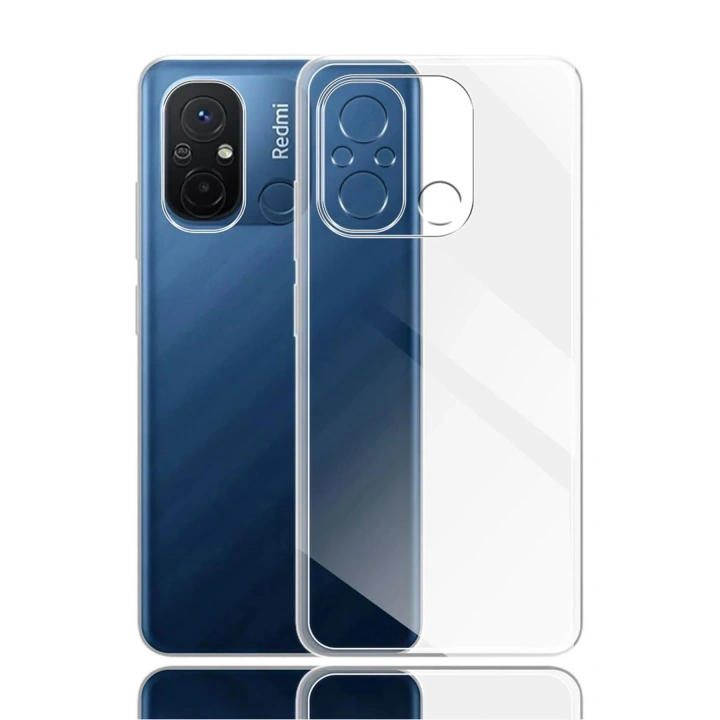 Mey İthalat®   Redmi 12C Kılıf Lüx Şeffaf Silikon