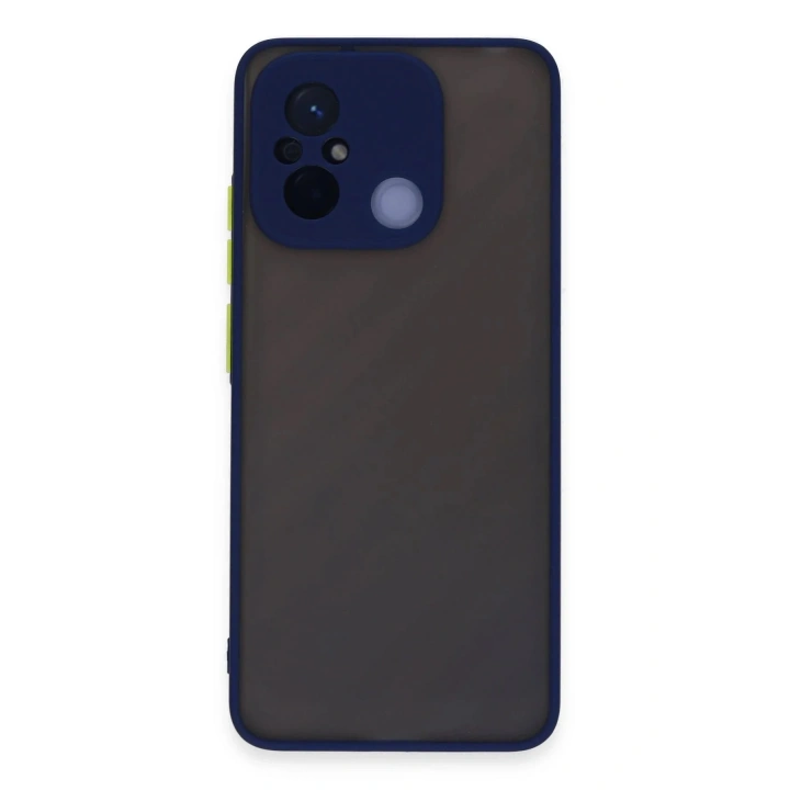 Mey İthalat®   Redmi 12C Kılıf Montreal Silikon Kapak - Lacivert